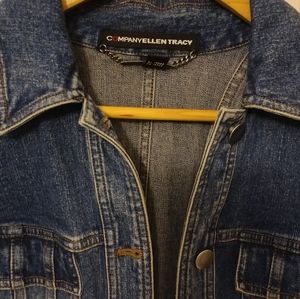 Ellen Tracy jacket size small blue